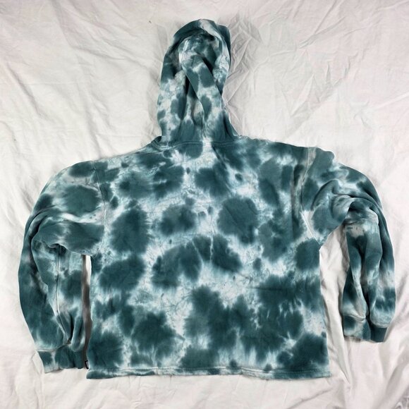 Vans Cloud Womens Size XL White Green Long Sleeve Hoodie Winter Warm Casual Walk - Picture 2 of 10